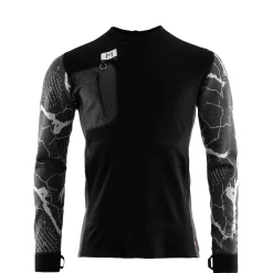 Aclima Uldoverdele<Mens Lars Monsen Crewneck Sort (JETBLACK/MARENGO/FEMUNDENDARK)