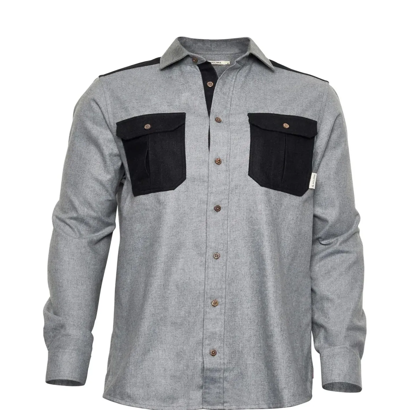 Aclima Skjorter<Mens Leisurewool Reborn Woolshirt