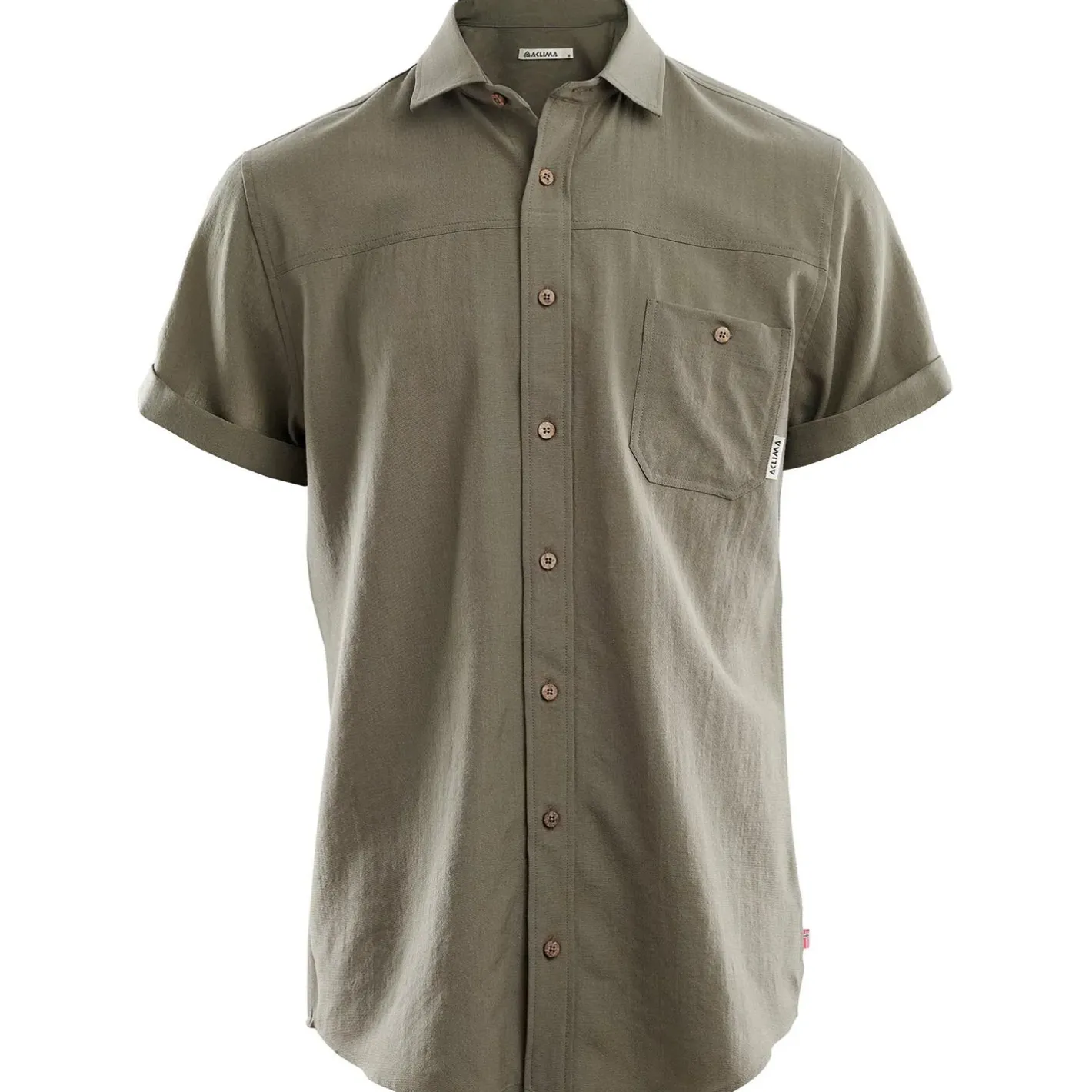Aclima Skjorter<Mens Leisurewool Short Sleeve Shirt