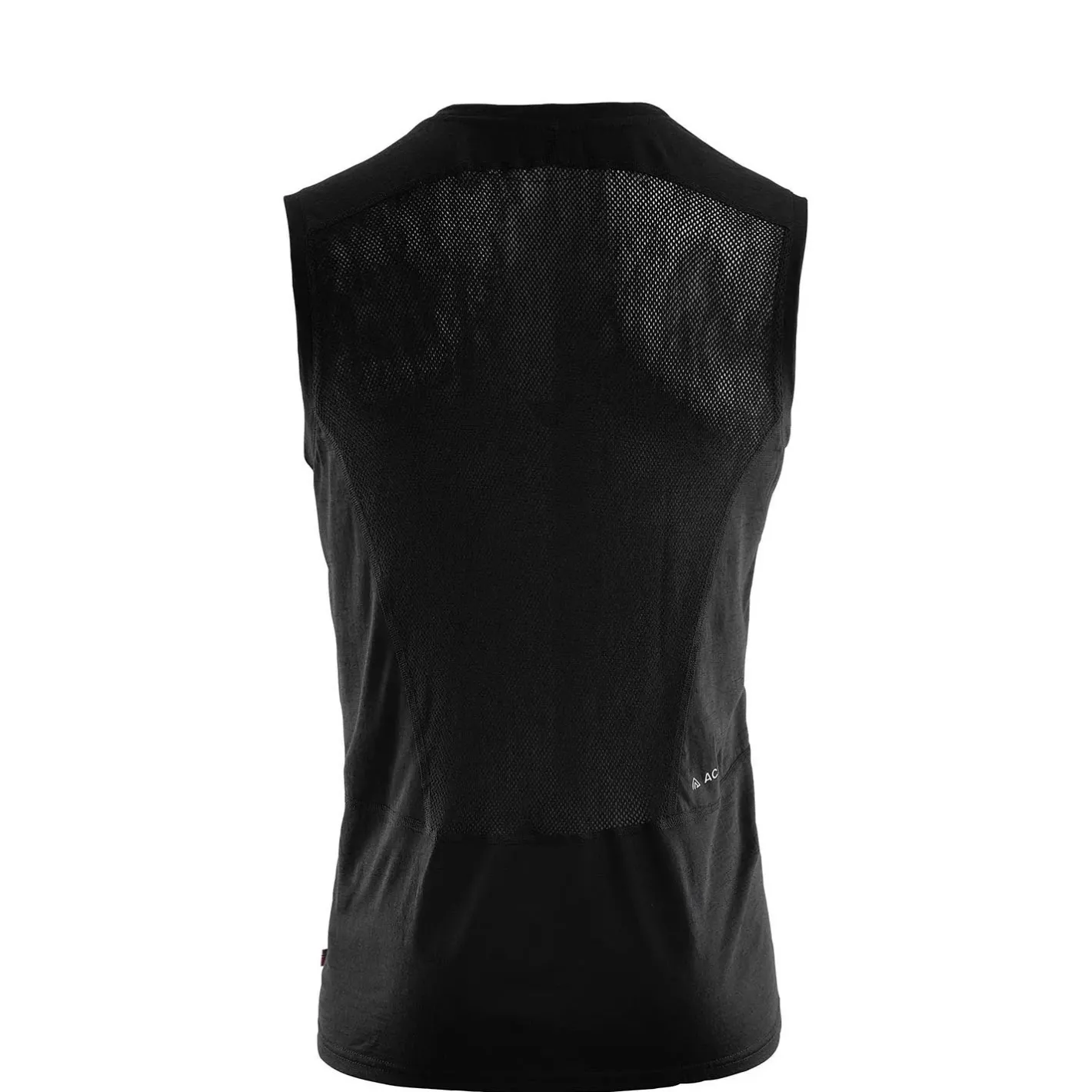 Aclima Uldoverdele<Mens LightWool Sports Singlet Sort (JET BLACK)