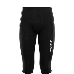 Aclima Uldunderdele<Mens WarmWool 3/4 Summit Longs Sort (JET BLACK)