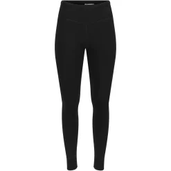 Aclima Bukser<Womens FleeceWool V2 Longs Sort (JET BLACK)