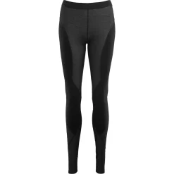 Aclima Uldunderdele<Womens FlexWool Tights Sort (JET BLACK)