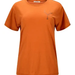 Aclima T-Shirts<Womens LightWool Tee Print Antler