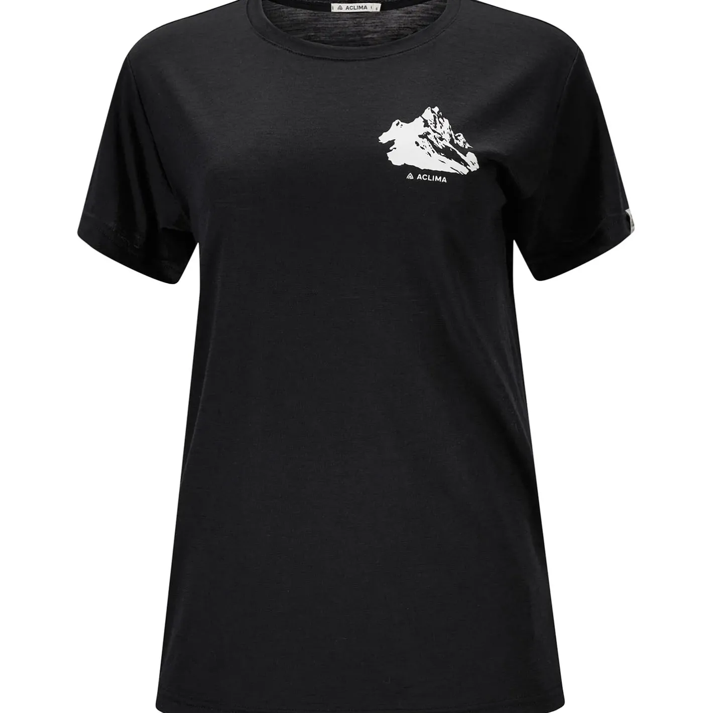 Aclima T-Shirts<Womens LightWool Tee Print Mountain