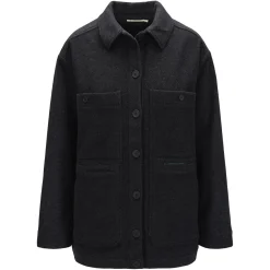 Aclima Fleece- Og Uldtrøjer<Womens Reborn Lumber Jacket Grå (DARK GREY MELANGE)