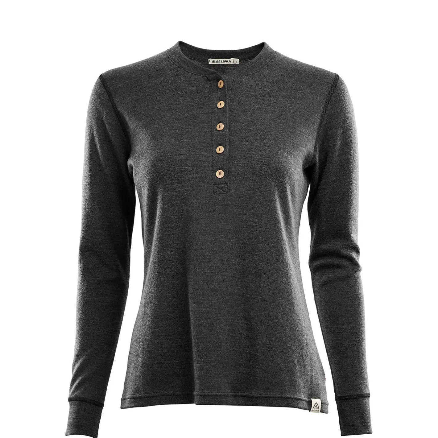 Aclima Uldoverdele<Womens WarmWool Granddad Shirt