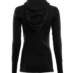 Aclima Sweaters Og Pullovers<Womens WarmWool Hood Sweater Sort (JET BLACK)