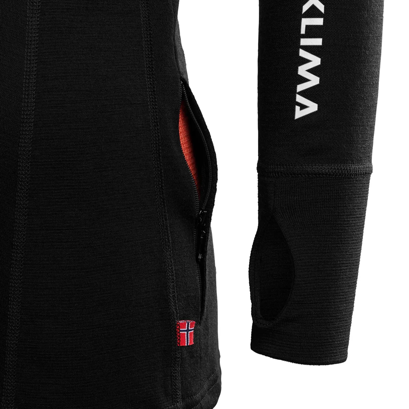 Aclima Sweaters Og Pullovers<Womens WarmWool Hood Sweater Sort (JET BLACK)
