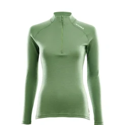 Aclima Uldoverdele<Womens Warmwool Mock Neck Shirt