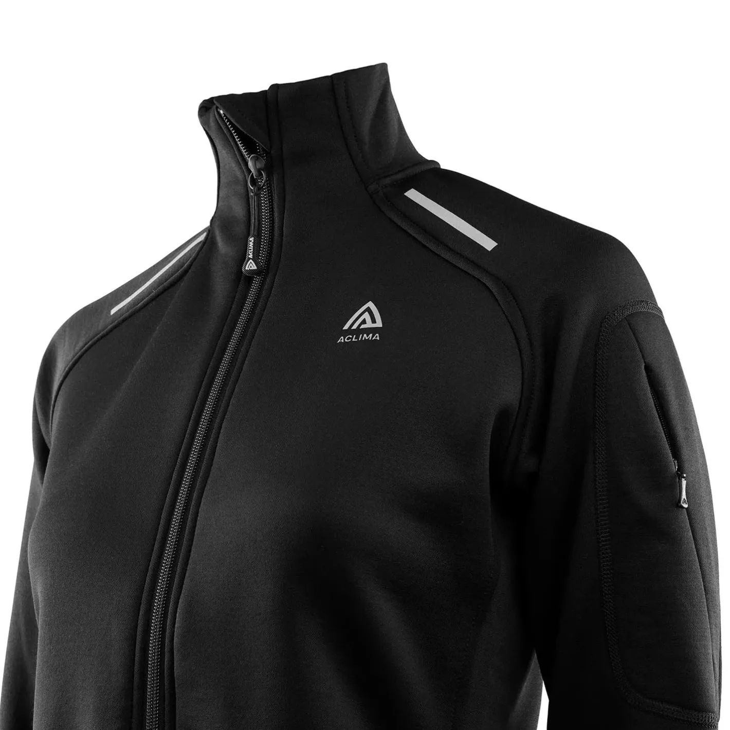 Aclima Softshelljakker<Womens WoolShell Sport Jacket Sort (JET BLACK)