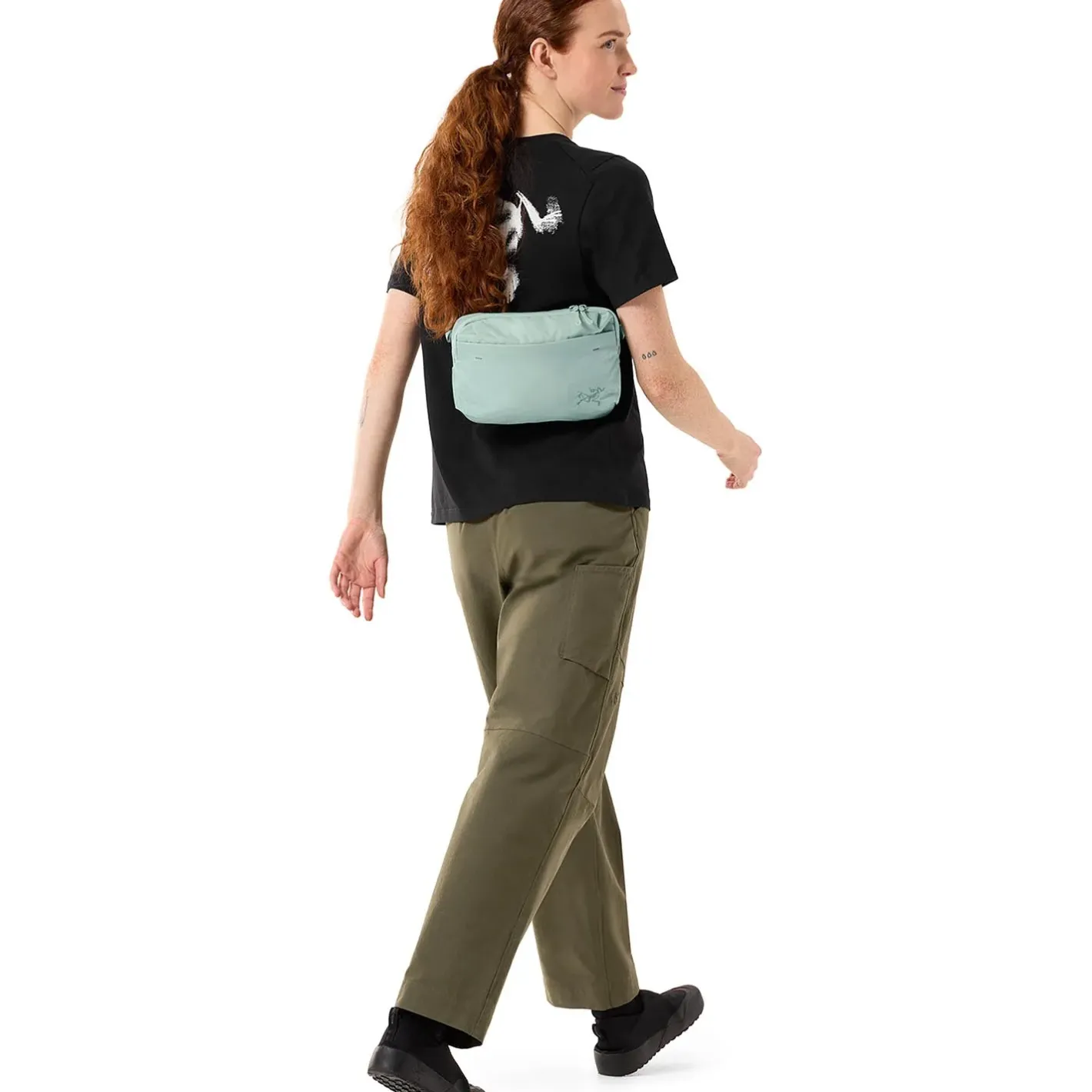 Arcteryx Hip Og Sling Bags<Heliad Crossbody Grøn (STONE GREEN)