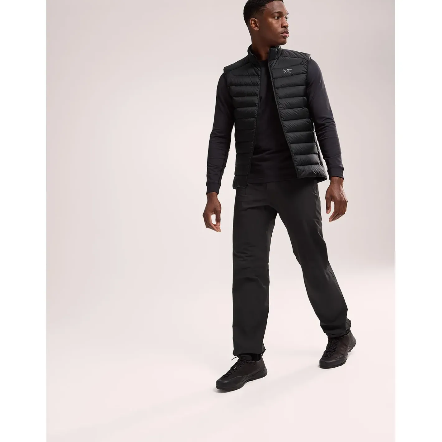 Arcteryx Veste<Mens Cerium Vest Sort (BLACK)