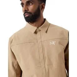 Arcteryx Skjorter<Mens Cronin Cotton Overshirt Beige (CANVAS)