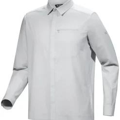 Arcteryx Skjorter<Mens Skyline L/S Shirt Grå (SOLITUDE)