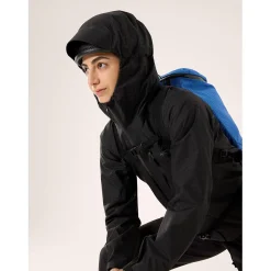 Arcteryx Vandtætte Jakker<Womens Alpha Lightweight Anorak Sort (BLACK)