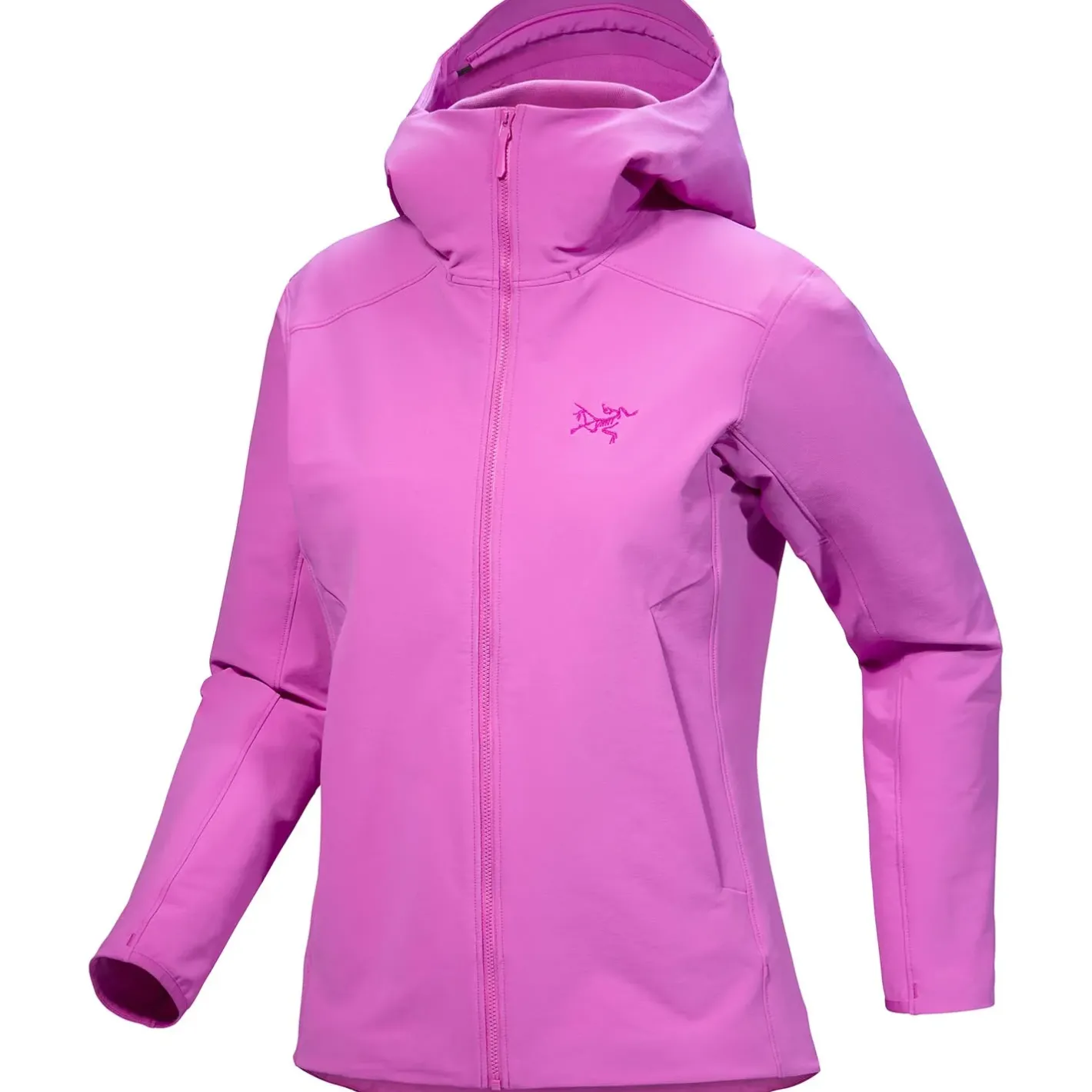 Arcteryx Softshelljakker<Womens Gamma Hoody Lyserød (ALPENGLOW)