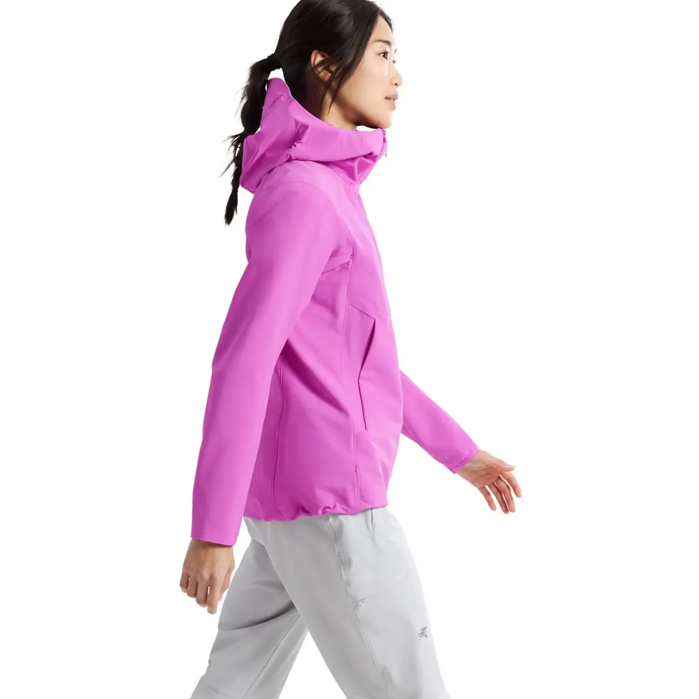 Arcteryx Softshelljakker<Womens Gamma Hoody Lyserød (ALPENGLOW)