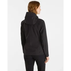 Arcteryx Softshelljakker<Womens Gamma Lightweight Hoody Sort (BLACK)