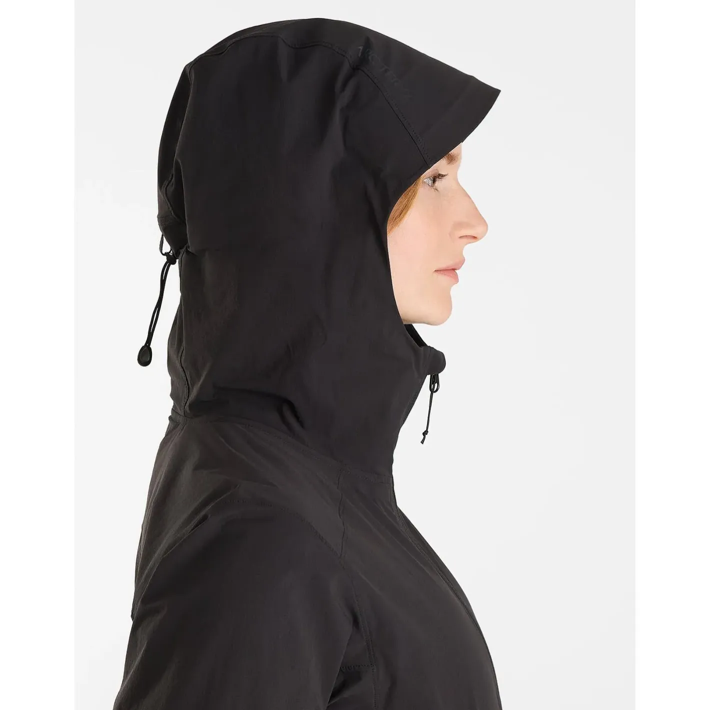 Arcteryx Softshelljakker<Womens Gamma Lightweight Hoody Sort (BLACK)