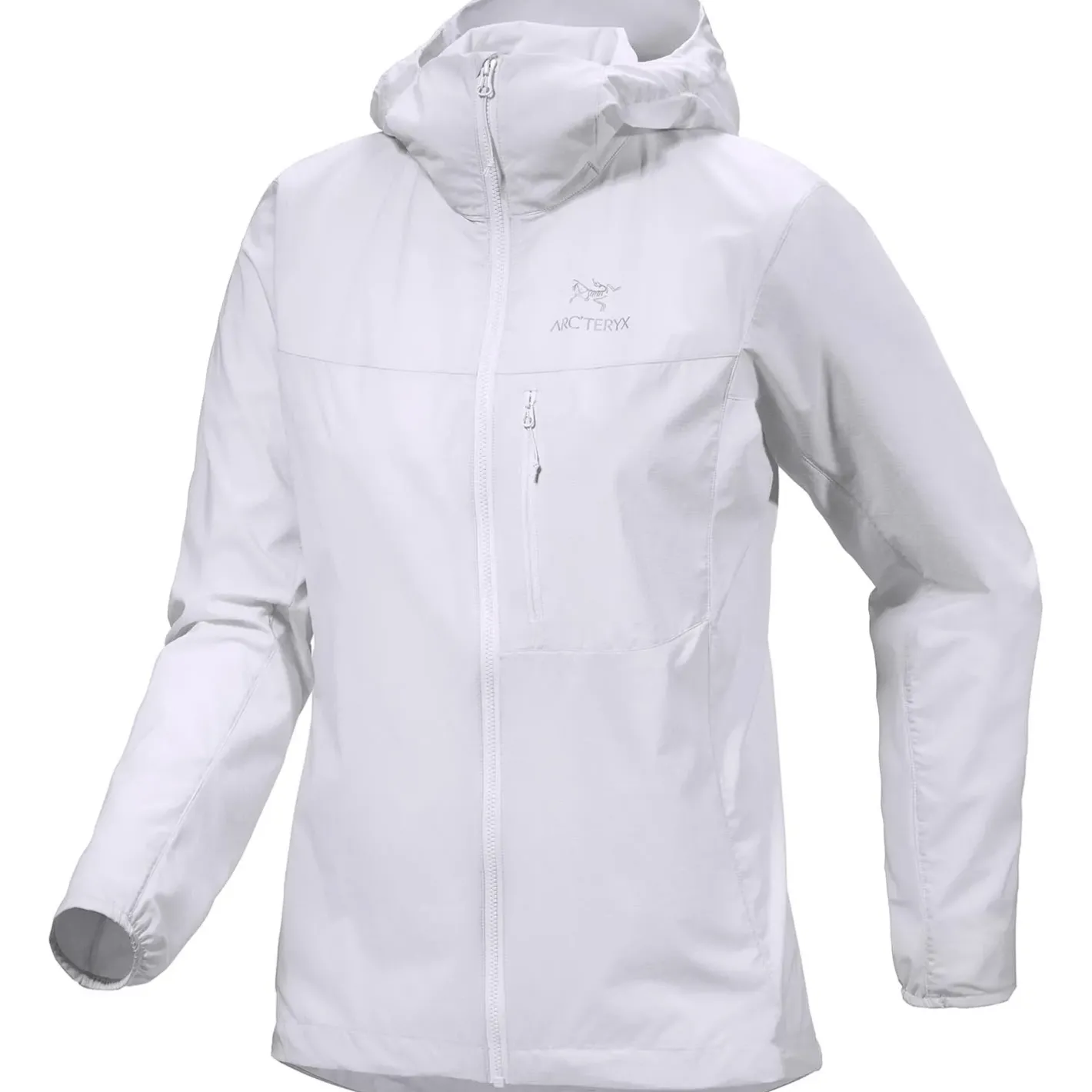 Arcteryx Softshelljakker<Womens Squamish Hoody Hvid (ATMOS)