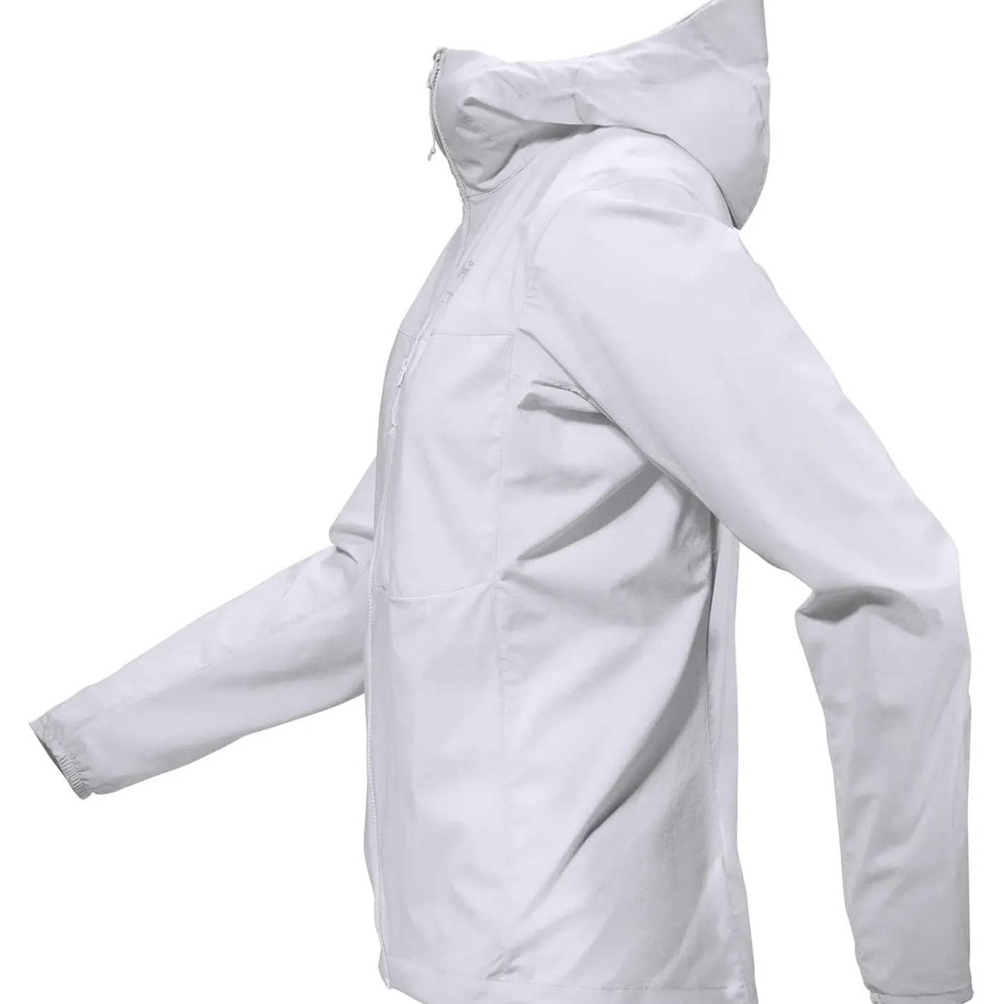 Arcteryx Softshelljakker<Womens Squamish Hoody Hvid (ATMOS)