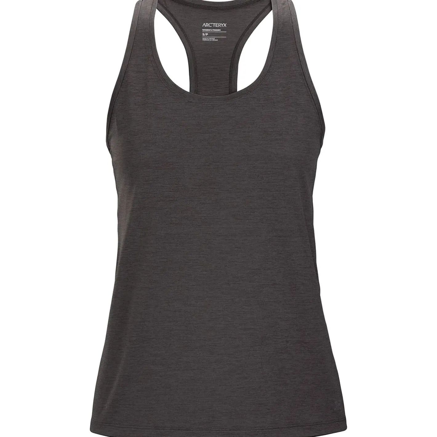 Arcteryx Toppe<Womens Taema Tank Sort (BLACK HEATHER)