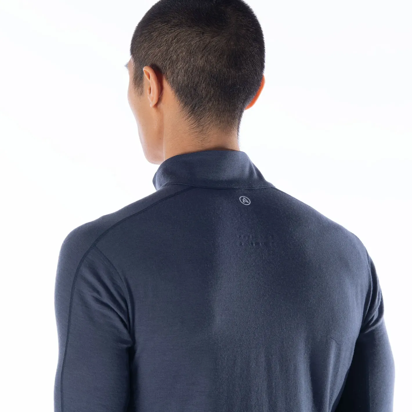 Artilect Uldoverdele<Mens Boulder 125 1/4 Zip Blå (DUSK BLUE/BLACK)