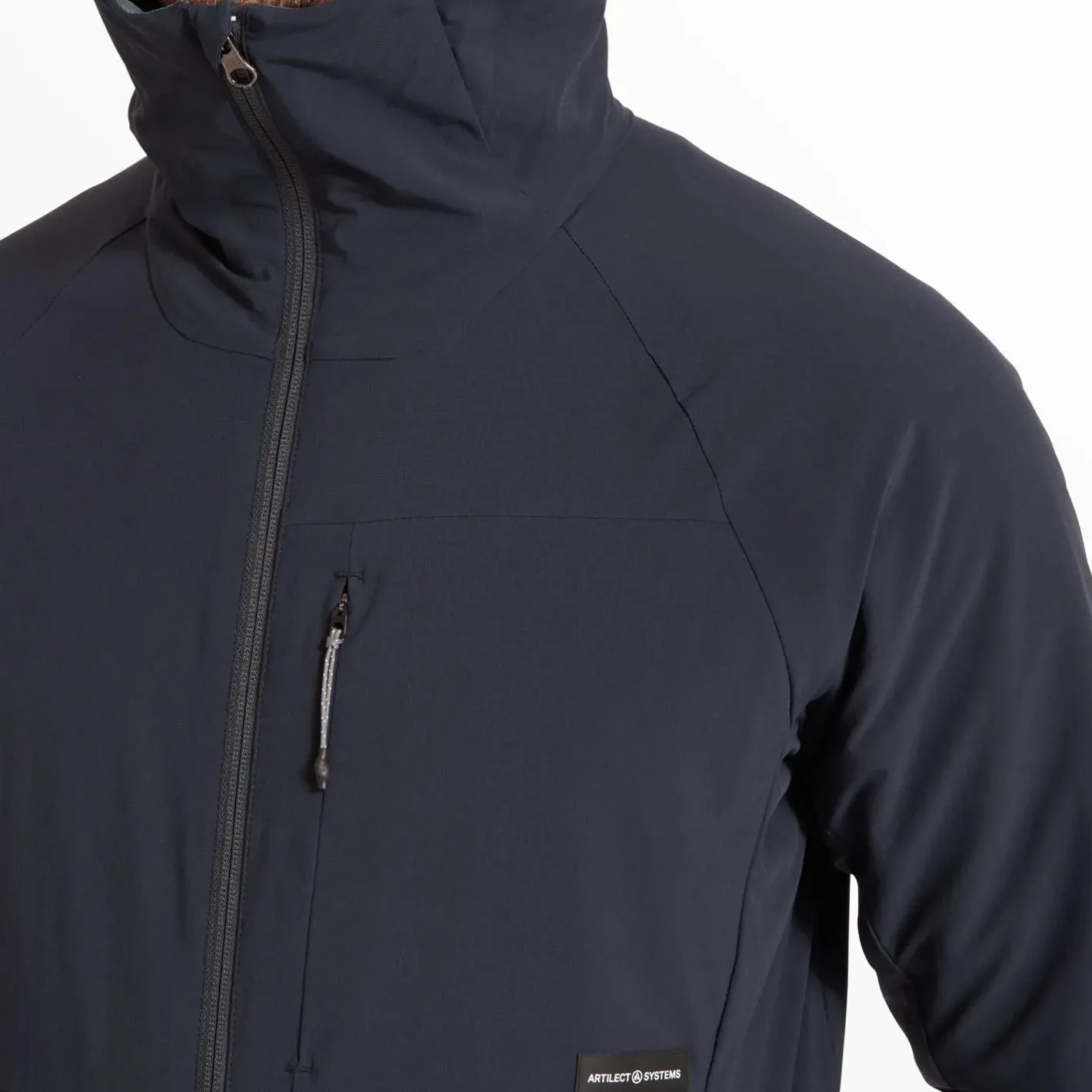 Artilect Varme Jakker<Mens Elevate Primaloft Bio Ins Hoodie Sort (SKY CAPTAIN)