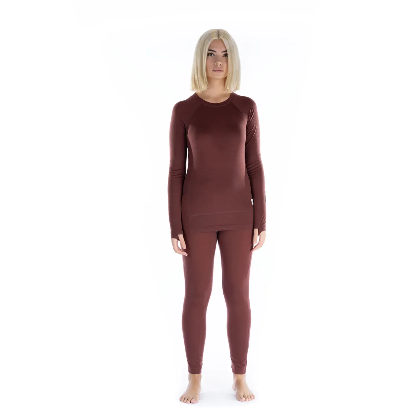 Artilect Uldoverdele<Womens Boulder 125 Crew L/S Lilla (ANDORRA)