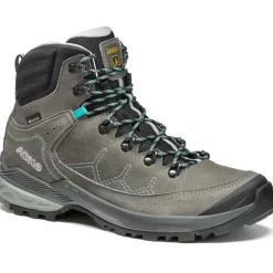 Asolo Vandrestøvler|Vandrestøvler<Womens Falcon EVO NBK Bunion Grøn (GRAPHITE/AQUA GREEN)