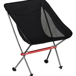 Basic Nature Borde Og Stole<Travelchair Ultralight Low Rest Sort (BLACK)