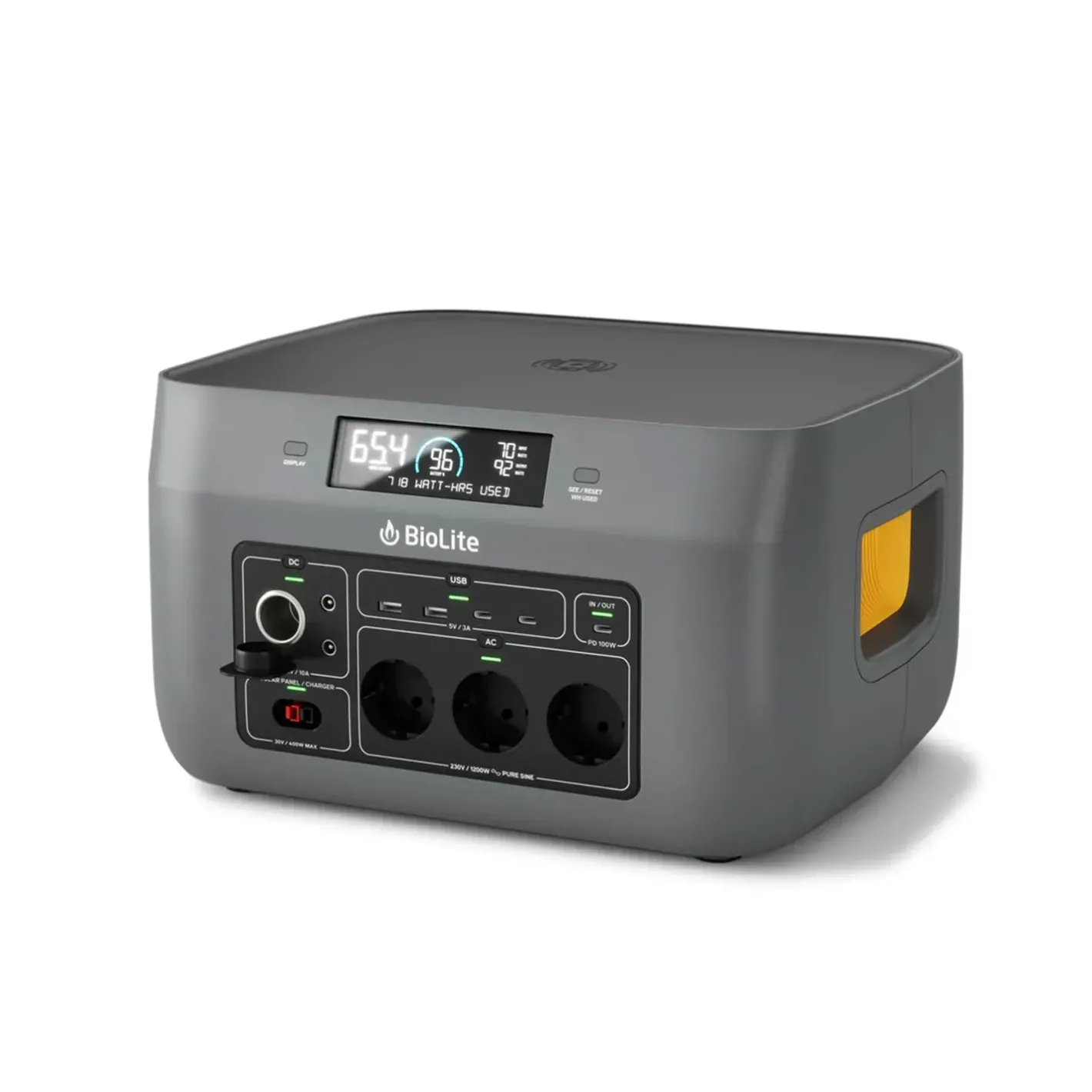 BioLite Powerbanks Og Solceller<Basecharge 1500 Sort (BLACK)