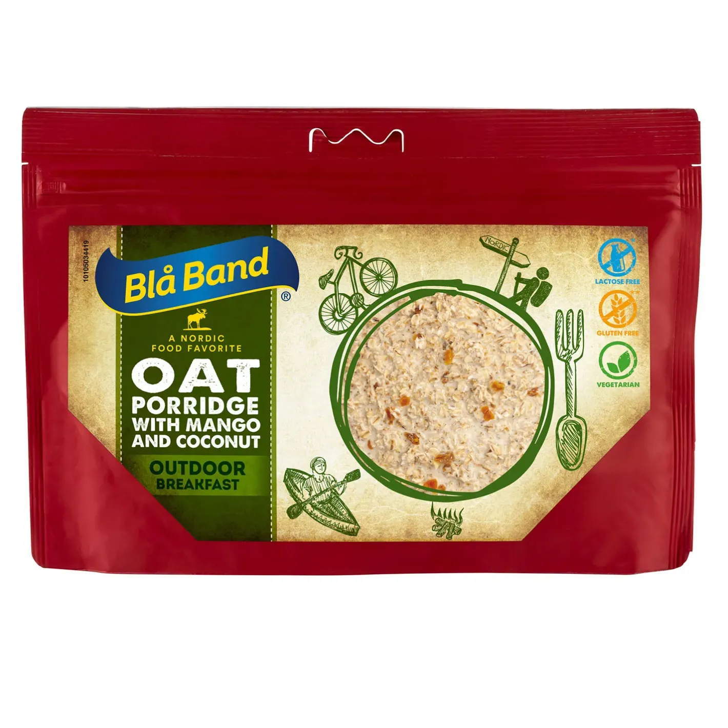 Blå Band Mad<Oat Porridge With Mango Coconut