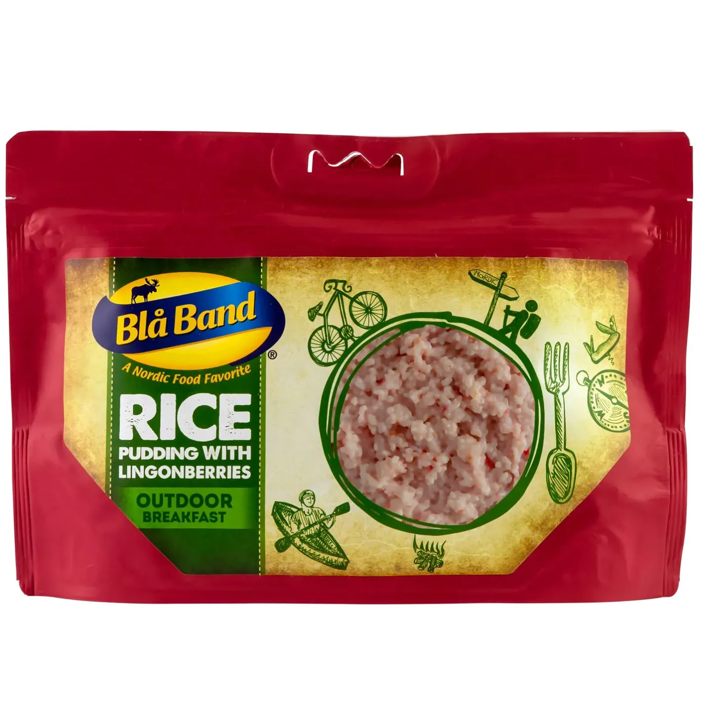 Blå Band Mad<Rice Porridge With Lingonberries
