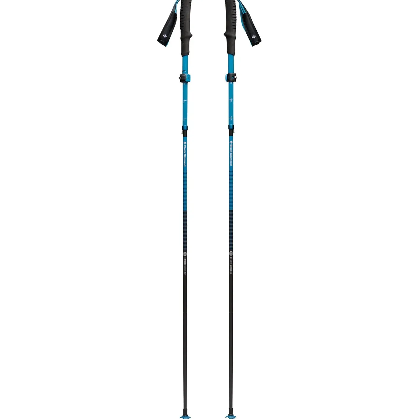 Black Diamond Vandrestave<Distance Carbon FLZ Poles (pair) Blå (DESERT SKY)