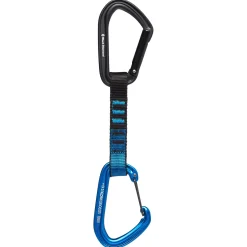 Black Diamond Karabiner<Hotforge Hybrid Quickdraw 12cm Blå (BLUE)