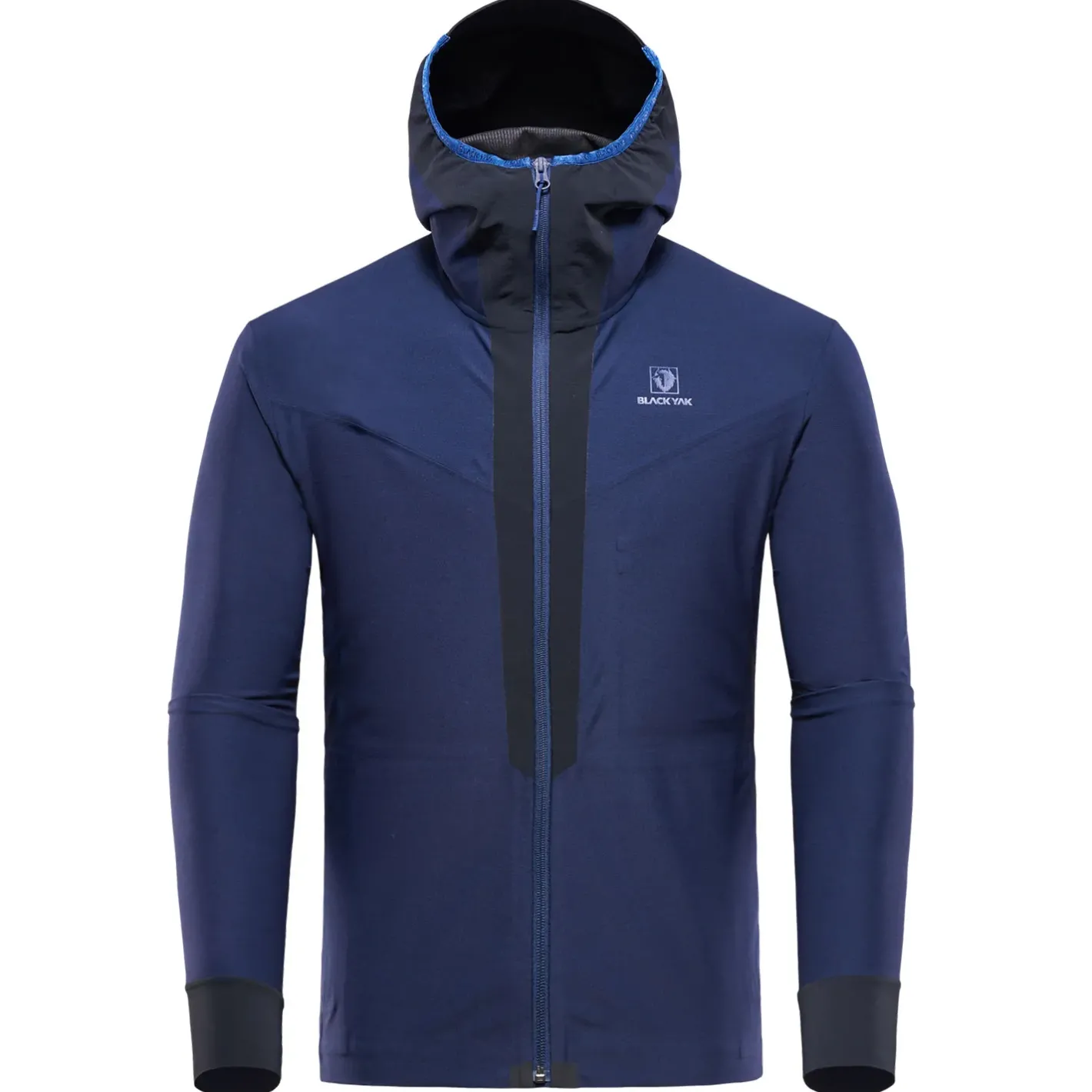 BlackYak Softshelljakker<Mens Dangi Hoody Blå (BLUE PRINT)
