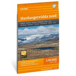 Calazo Kort<Turkart Hardangervidda Nord 1:50 000