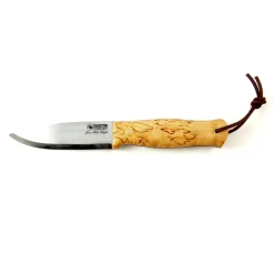 Casström Knive Og Tools<Lars Fält Knife Beige (CURLY BIRCH/CARBON STEEL)