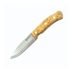 Casström Knive Og Tools<No.10 Swedish Forest Knife Beige (CURLI BIRCH/STAINLESS STEEL)