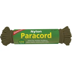 Klatrereb<Coghlans Paracord 15,25 M Grøn (OLIVE)
