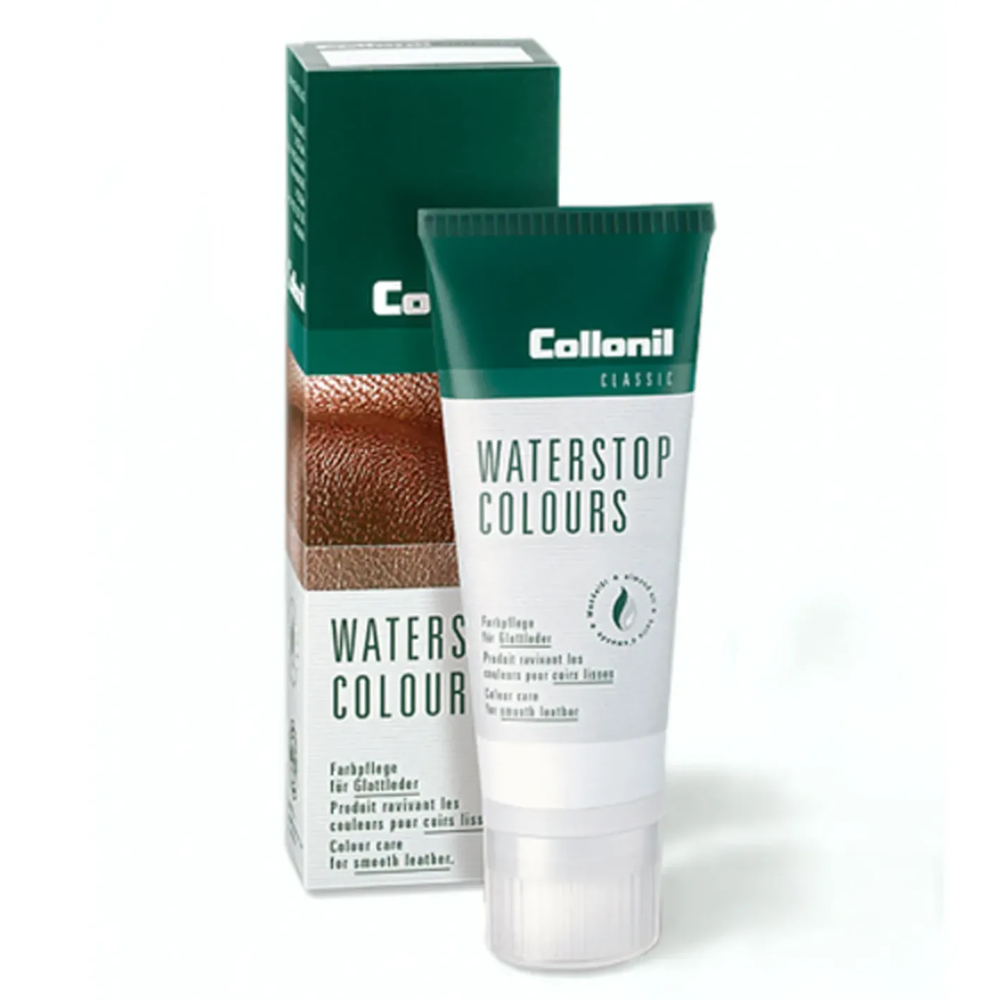 Collonil Vask Og Imprægnering|Fodtøjspleje<Waterstop Skocreme |Sort (BLACK)