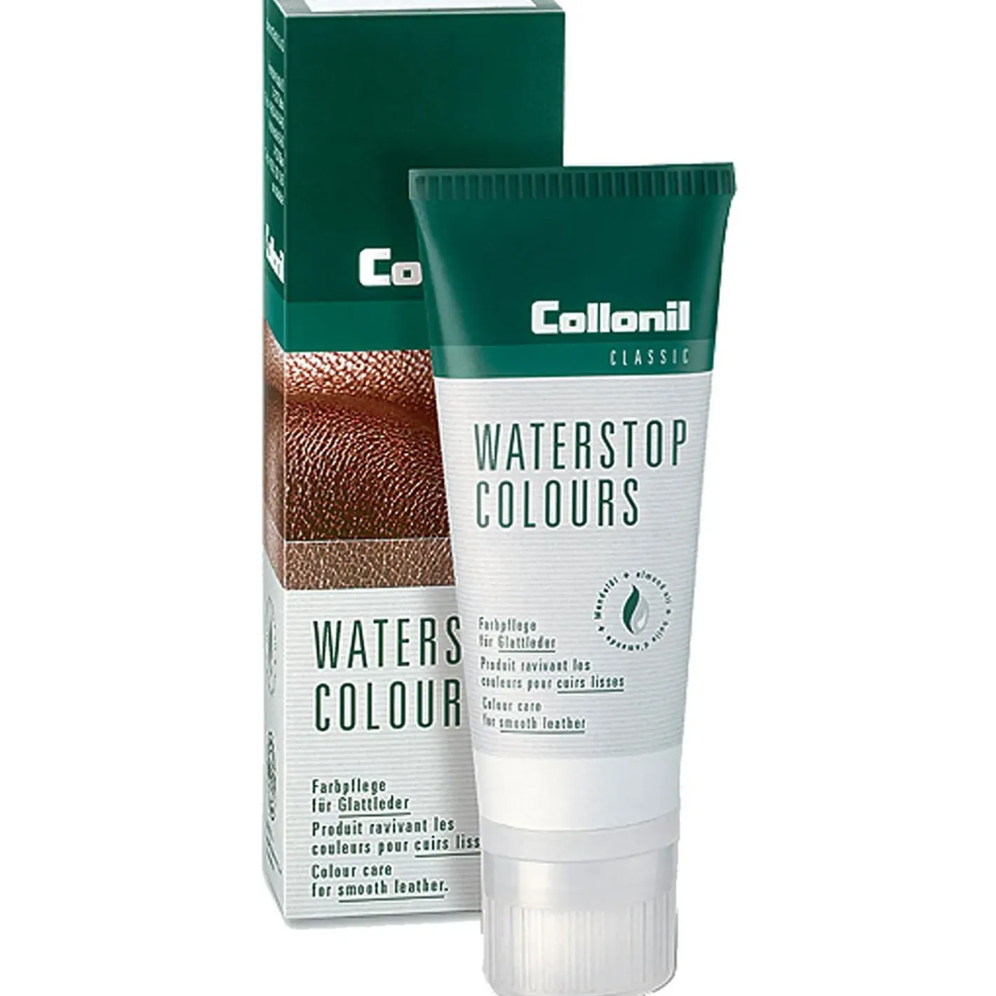 Collonil Vask Og Imprægnering|Fodtøjspleje<Waterstop Skocreme |Sort (BLACK)