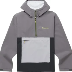 Cotopaxi Vandtætte Jakker<Mens Cielo Rain Anorak Grå (CINDER/BLACK)
