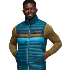 Cotopaxi Veste<Mens Fuego Down Vest Blå (ABYSS STRIPES)