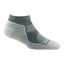 Darn Tough Tekniske Sokker|Tekniske Sokker<Womens Light Hiker No Show LW Cushion Grå (SLATE)