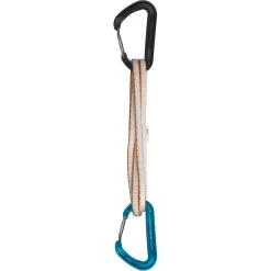 DMM Karabiner<Aether Alpine Quickdraw 60cm Blå (TURQUOISE/MATT GREY)
