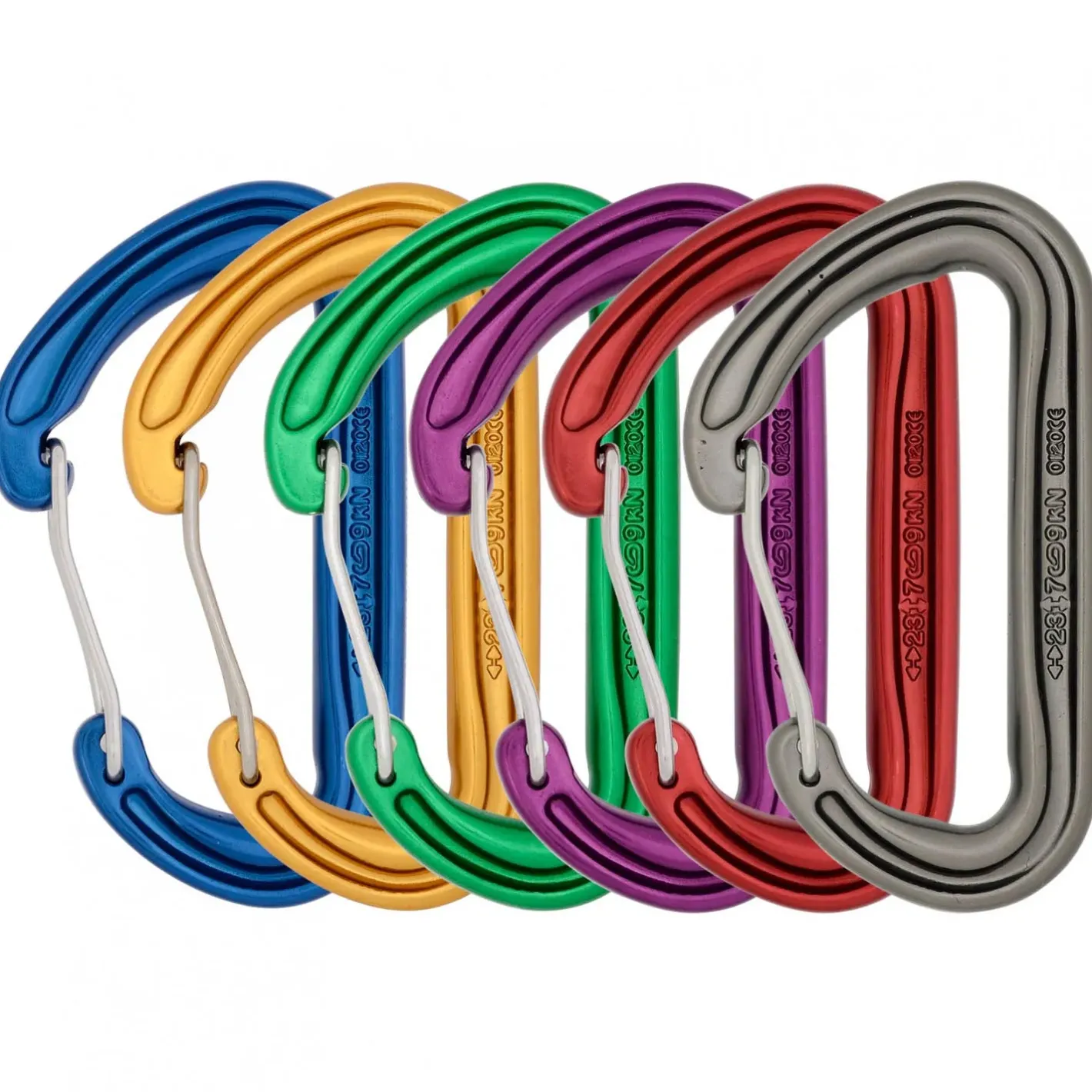 DMM Karabiner<Phantom 6 Pack Blå (ASSORTED)