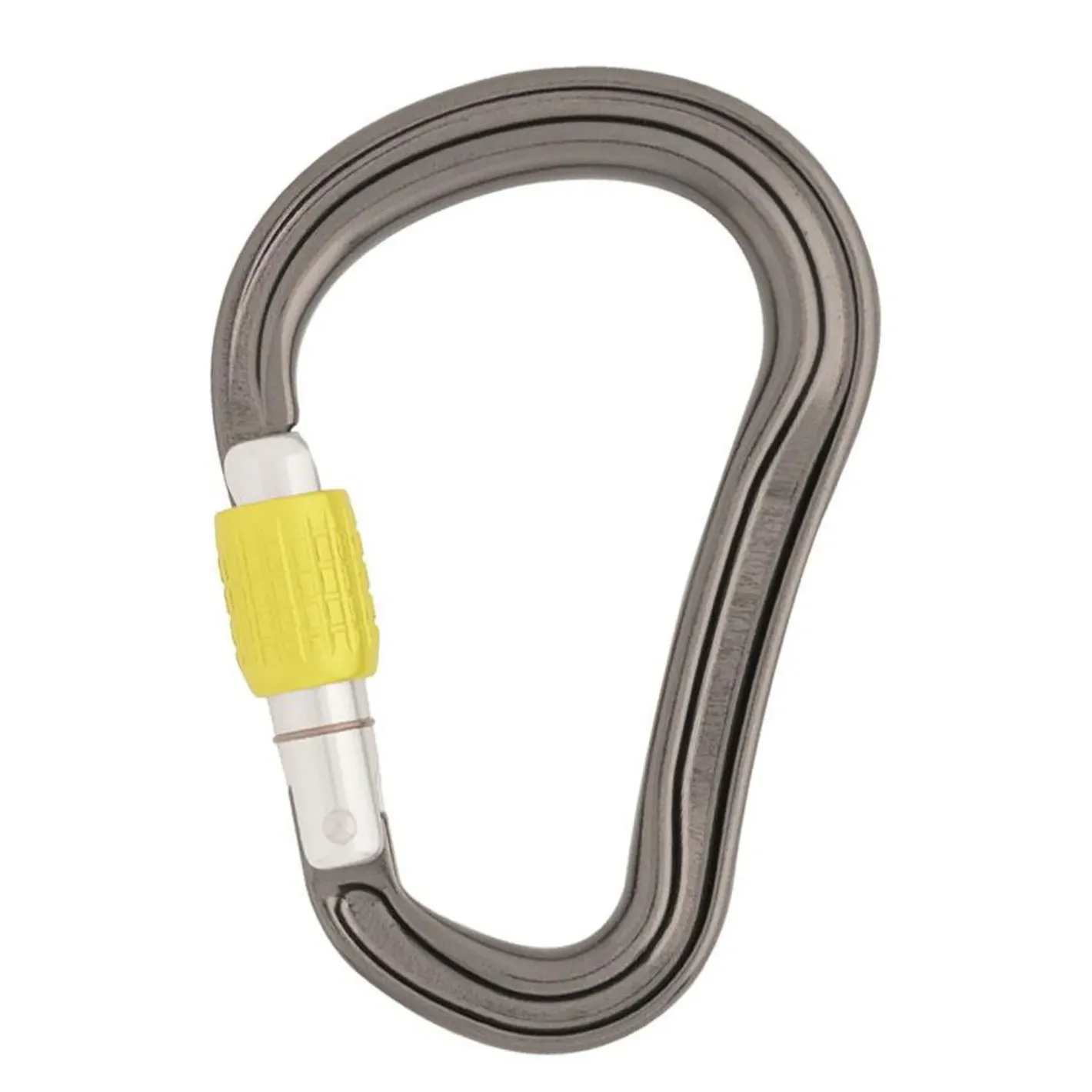 DMM Karabiner<Shadow HMS Screwgate Grå (TITANIUM/LIME)